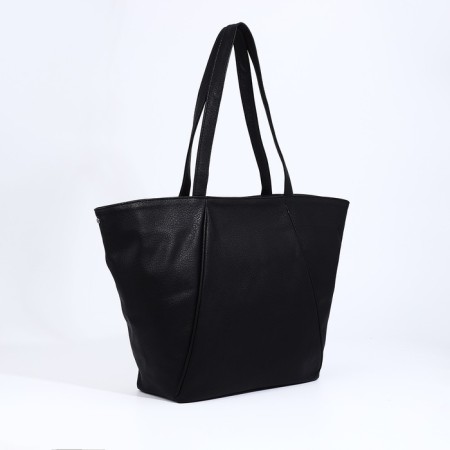 Salome-Salome bag on lightning, external pocket, black color-2