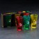Stacks "impenetrable. Color", 3 pcs., With a bullet