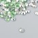Decor for creativity in the bottle "Rhinestones. Light green" set 250 pcs d = 0.6 cm 4x3x3 cm