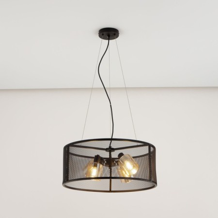 Suspended Citilux “Robin” CL535245, 50x50x120 cm, 4x60W, E14, brown color-1