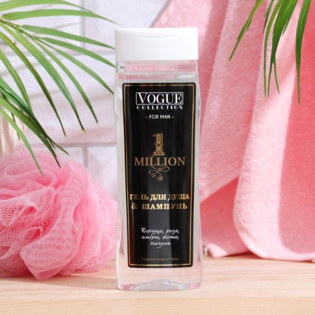 Shower gel "One Million" male, 250 ml-2