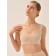 Top female on wide straps Mirey, size 46, bodily color