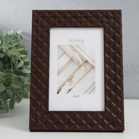 Photo frame Plastic "Mira" 10x15 cm, 642747-4, (plastic screen)