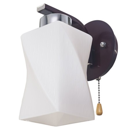 Brag Economic light 040j/1wcr+Br WT, 1x60W, E27, 25x11.5x1.5 cm, brown color
