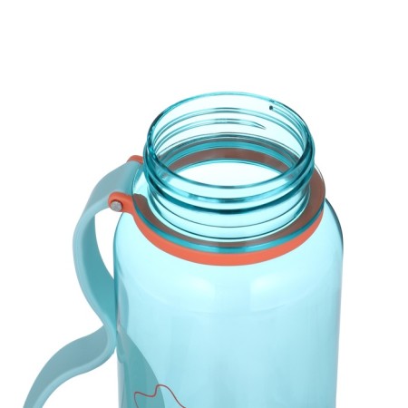 Water bottle, 600 ml, 20 x 7 cm, with sieve, blue-3