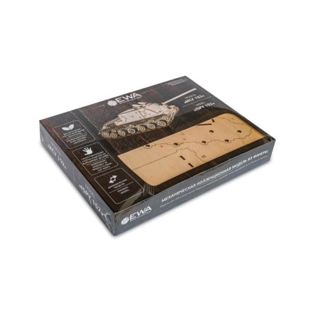 Wooden designer 3D "Tank ISU-152"-1