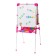 Prayer for children's bilateral “Knowledge Board” is regulated in height, + educational supplies, pink color