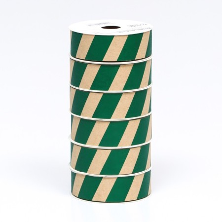 Ribbon for decor and gifts Kraft "Strips" 2cm x 5 m-3