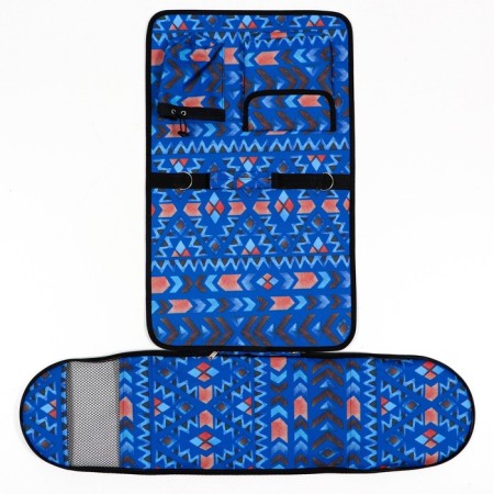 Bag - Carbar for animals, frame with pockets, 40 x 25 x 26 cm, blue-7