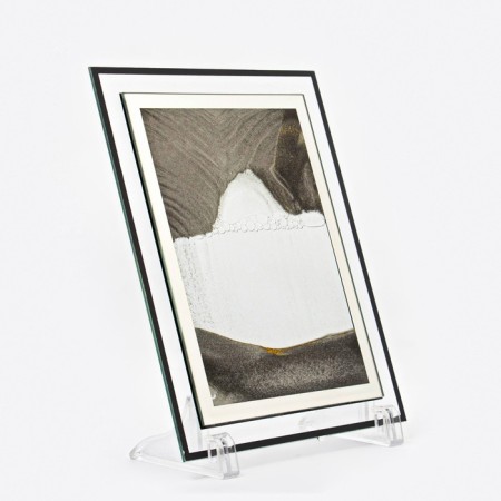 Sanding clock-picture "Tuvuta", 23 x 17 cm, anti-stress-1