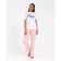 Women's pants KAFTAN "Beautiful", col. White/pink, p. 52-54