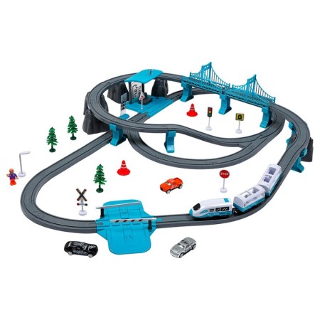 Children's Railway "My City", 103 subjects, turquoise-3