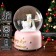 Souvenir Polystone Water Ballion Music, Light "Lama and Rainbow" MIX 12.8x8x8 cm