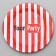 Disposable paper plate "Your Party", 18 cm