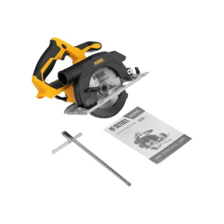 Circular battery Denzel CCS-165-0, without battery/ZU, 18 V, Li-Ion, 4200 rpm-3