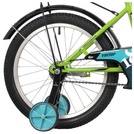 Bicycle 18 "Novatrack Vector, lime color-7