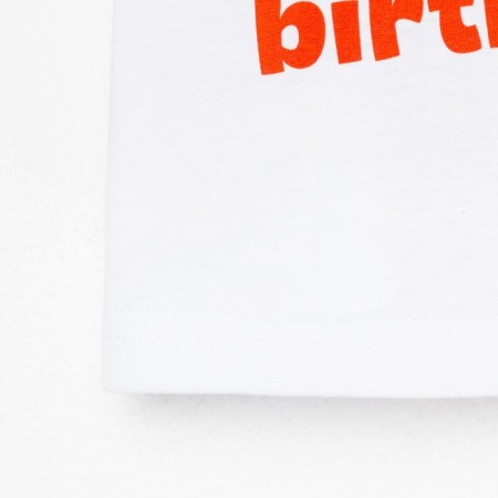 T-shirt "My 1st Birthday", Mickey Mouse, Belaya, R.26, height 74-80 cm-3