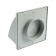 The output of the wall zein, 170 x 170 mm, d = 100 mm, with a check valve, gray