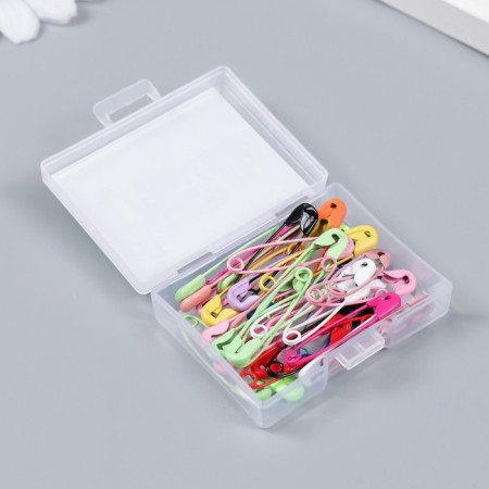 Decor for creativity Metal "Bulavka" set 40 pcs mix 3 cm-4