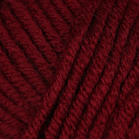 Yarn "Superlana Maxi" 75% acrylic, 25% wool 100m/100g (57 burgundy)