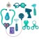 Dr. Frozen's set, cold heart, in the box