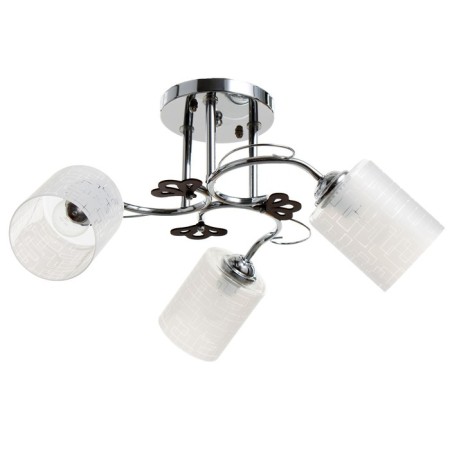 Avietta chandelier 3he27 40W chrome 58x58x26 cm Bayerlux