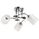 Avietta chandelier 3he27 40W chrome 58x58x26 cm Bayerlux