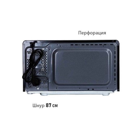 Pioneer MW230D microwave oven, 700 watts, 8 programs, 5 capacities, 20 l, graphite color-2