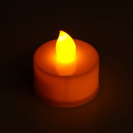 LED candles, nightlights LED RISALUX “Make a desire” set of 4 pcs., RGB, 3.5 × 3.5 × 4 cm, mix-4