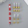 Tool for creativity set of 10 nozzles plastic, metal, rubber 2x12.5x29.5 cm