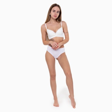 Women's bra, dairy color, size 85V-1