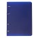Notebook on rings A5 80 sheets in Calligrata cage blue, plastic cover, offset unit