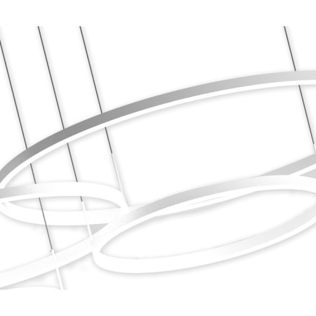 Suspension "Thor", size 150x100x (40+60+80+100) x150 cm 174W, LED, 4000K, with FDU-1