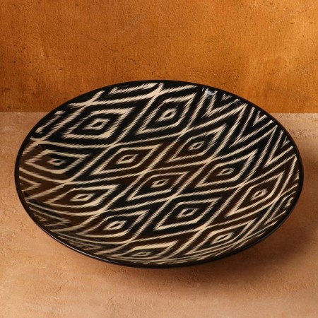 Largan Rishtan ceramics "Atlas", 41 cm, black