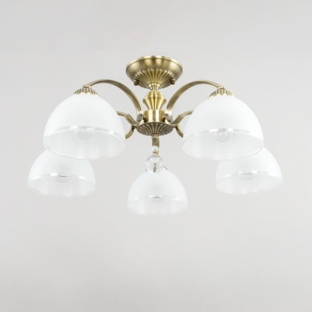 Cutilux Cutilux chandelier “Francesca” CL417153 58x58x26 cm, 5x75W, E27, brown color-8
