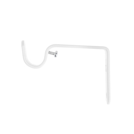 Bracket for cornice D20 is a single -row 8 cm, white-1