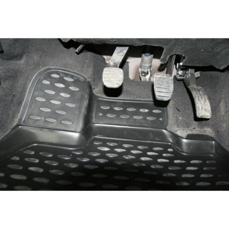 3D mats in the Renault Duster 4WD salon, 2011-2015, 4 pcs. (polyurethane)-1