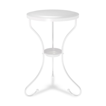 Journal table, 470x470x600, White Muar