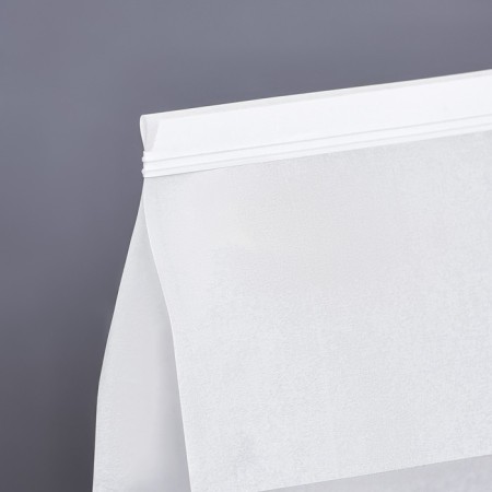 Paper package, with a window, rectangular bottom, white, 22 x 11 x 28 cm-7