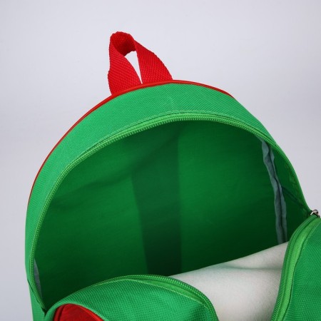 New Year's children's backpack "Bear with a Christmas tree", 30*25 cm, for the New Year-5