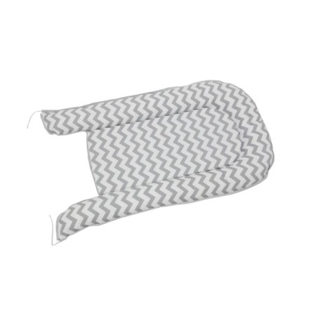 Nest, size 54x90 cm, gray color, zigzag print-2
