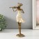 Souvenir Polystone "Violinist" Sand with bronze 13x9.5x25 cm