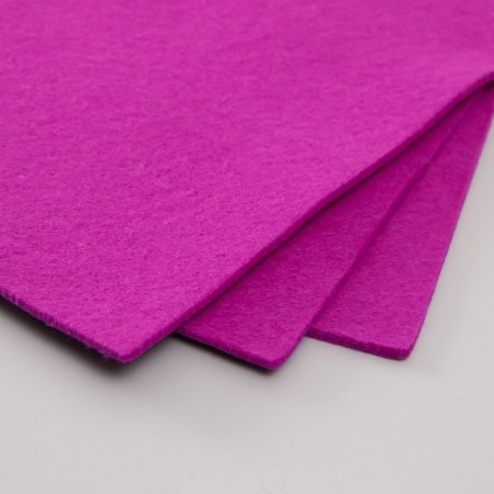 A set of soft felt "Astra" (3 pcs) purple, 3 mm, 400 gr. 20x30 cm-2