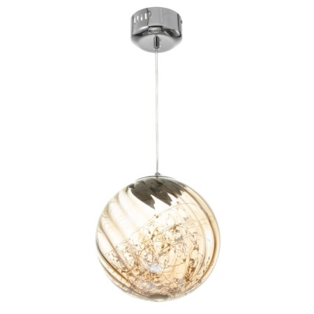 Lamp Bayerlux "Shar" LED 15W 6000K amber glass 25x25x125cm
