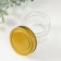 Bank for candles glass with a lid "Romb" transparent 100 ml 7x7x5.5 cm