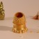 Buddha stand for incense 5.5x6.5x7 cm golden