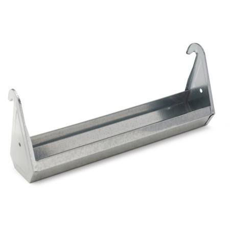 The feeder-shell is hung, 30 cm, galvanized steel
