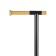 Bergenson Bjorn Bath Mats suspended toilet paper holder, Black Color Black