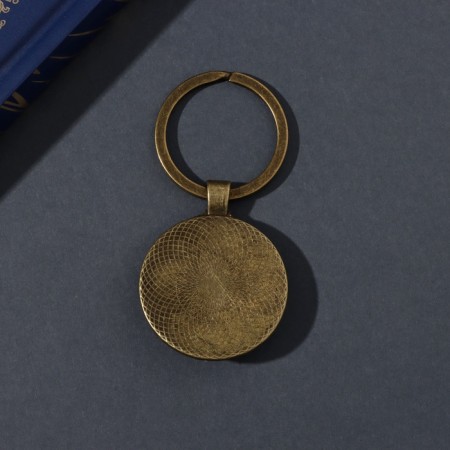 Trick Glass, metal "Circle. Clobe in glasses" d = 3 cm-2