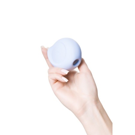 Vacuum-wave contactless stimulator of the Satiffyer Sugar Rush clitoris, silicone, blue color-18